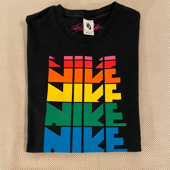 2018 NikeLab Be True LE Gilbert Baker T Shirt - Picture 3 of 8